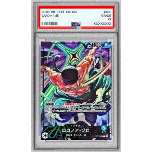 PSA 10 Roronoa Zoro OP12-020 - Japanese One Piece Card