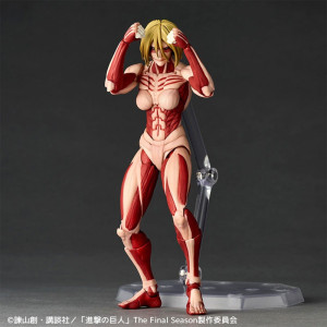 Revoltech Amazing Yamaguchi Female Titan (Annie Leonhart) - AoT Figure