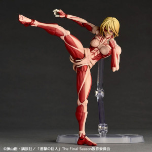 Revoltech Amazing Yamaguchi Female Titan (Annie Leonhart) - AoT Figure