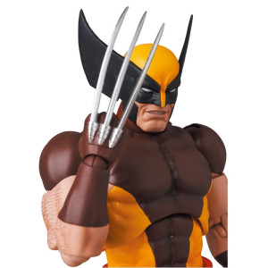 MAFEX 138 Wolverine Brown Comic Ver. X-Men Figure