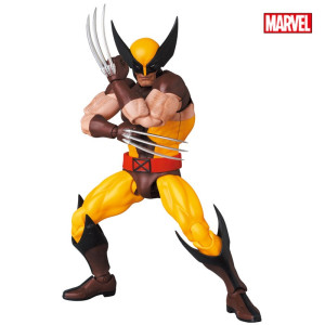 MAFEX 138 Wolverine Brown Comic Ver. X-Men Figure